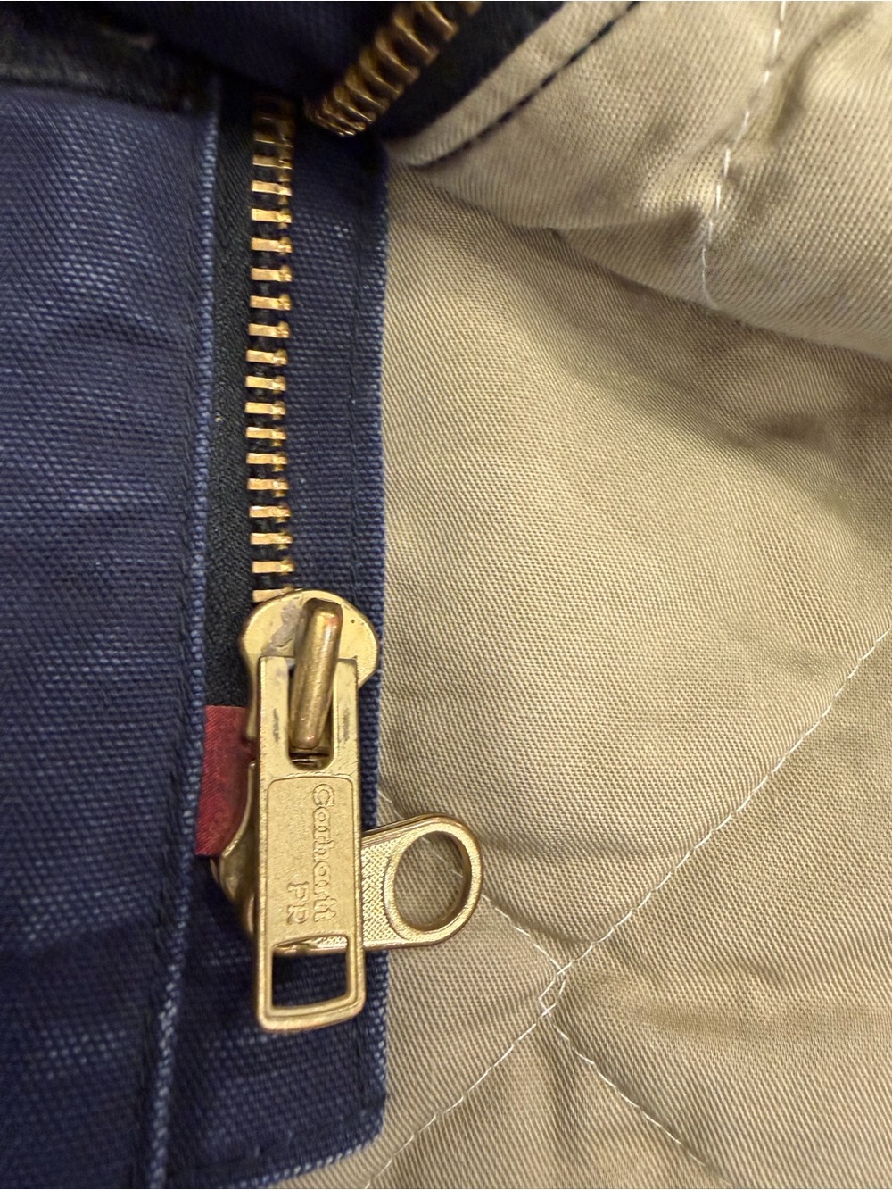 Carhartt Navy FR Field Jacket - Picture 6 of 8